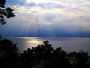 支笏湖の風景
