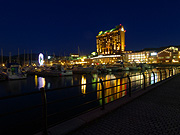 小樽港マリーナの夜景
