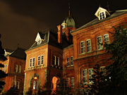 北海道庁赤れんが庁舎の夜景